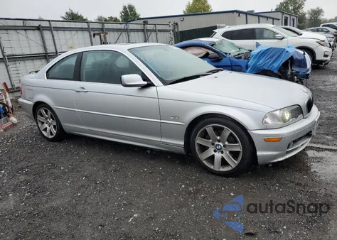 2003 BMW 325 Ci из США, поврежденный, VIN WBABN33473PG61742